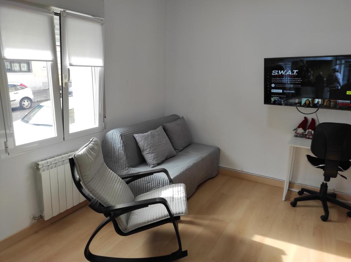 Precioso Apartamento Con Patio Zamora Luaran gambar